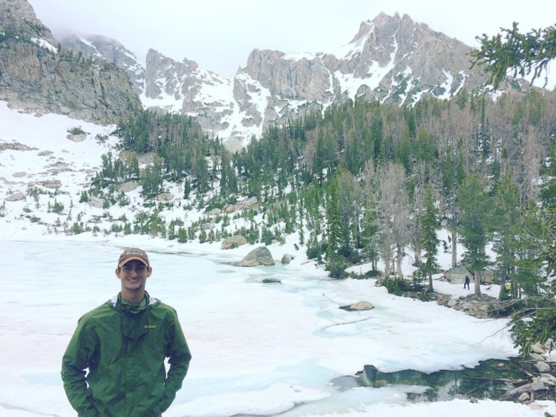 Hiking in the Tetons
