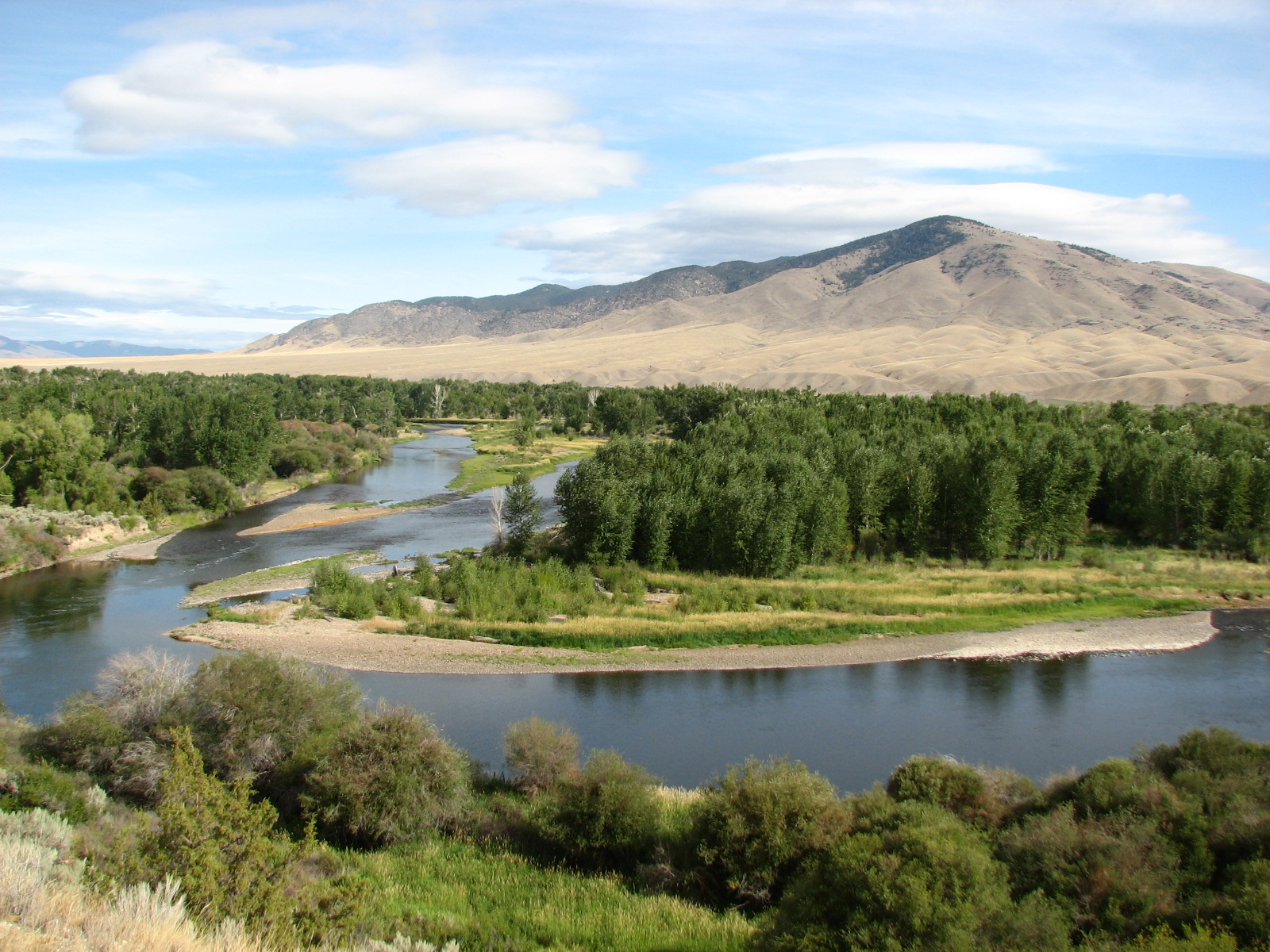 Salmon Fly Ranch on the Big Hole River Beaverhead County, MT