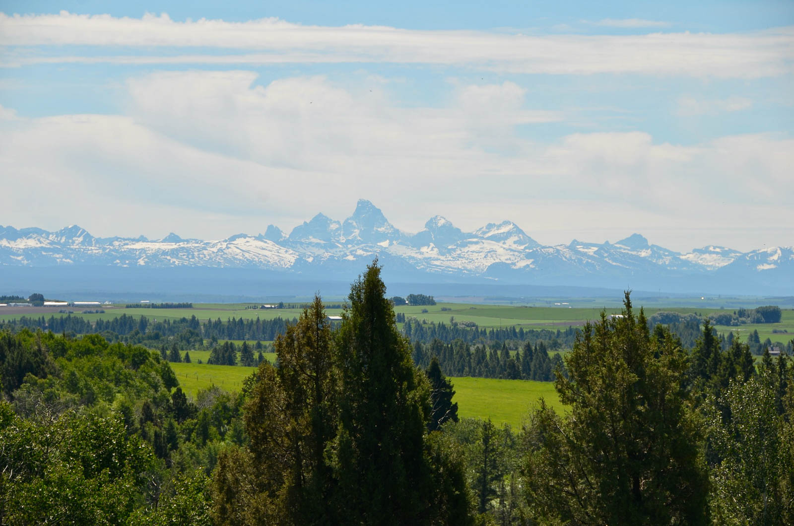Teton mountain views on land for sale in Idaho