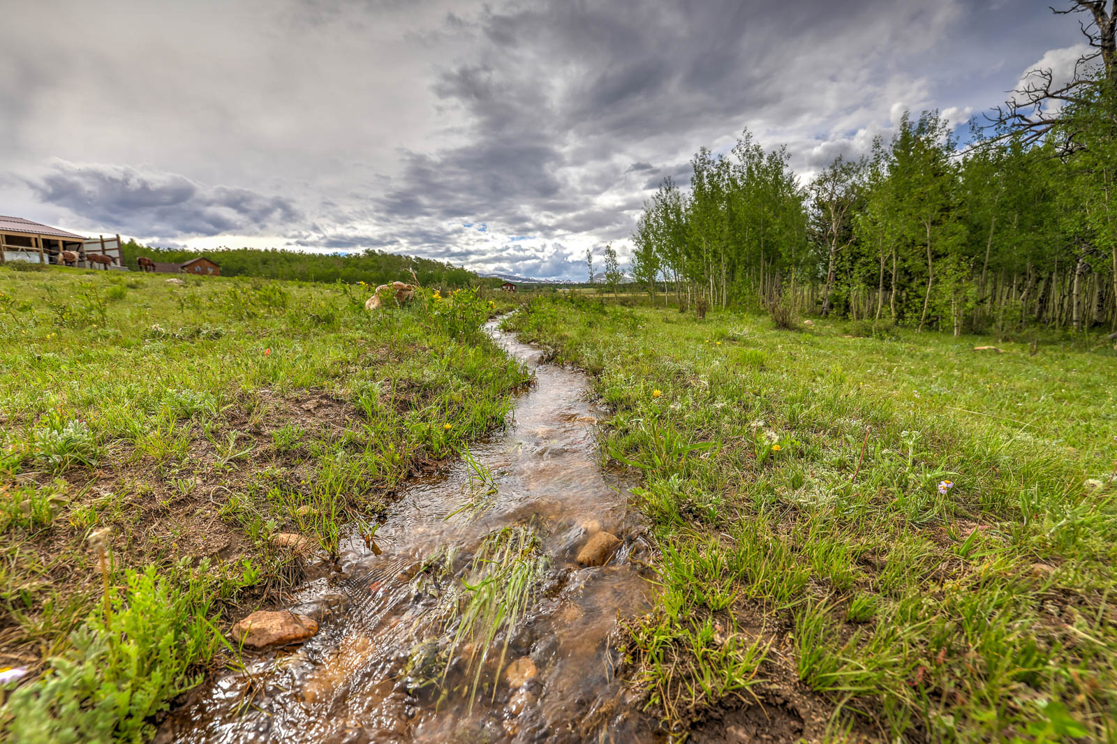 small river on Four Mile Getaway