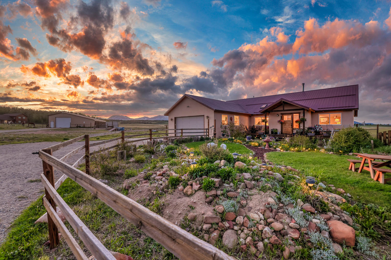 ranch in Colorado for sale yard