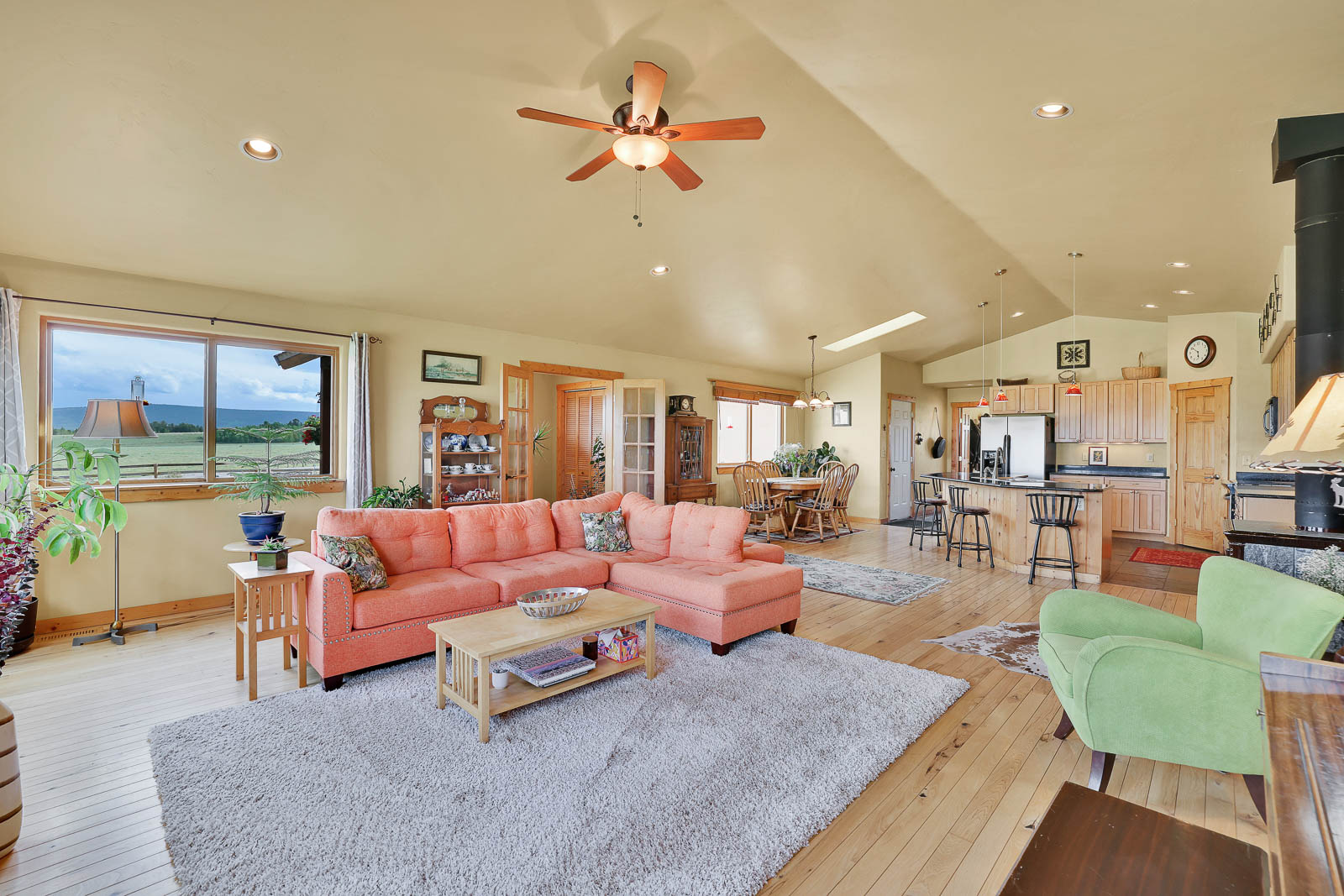 ranch house living room