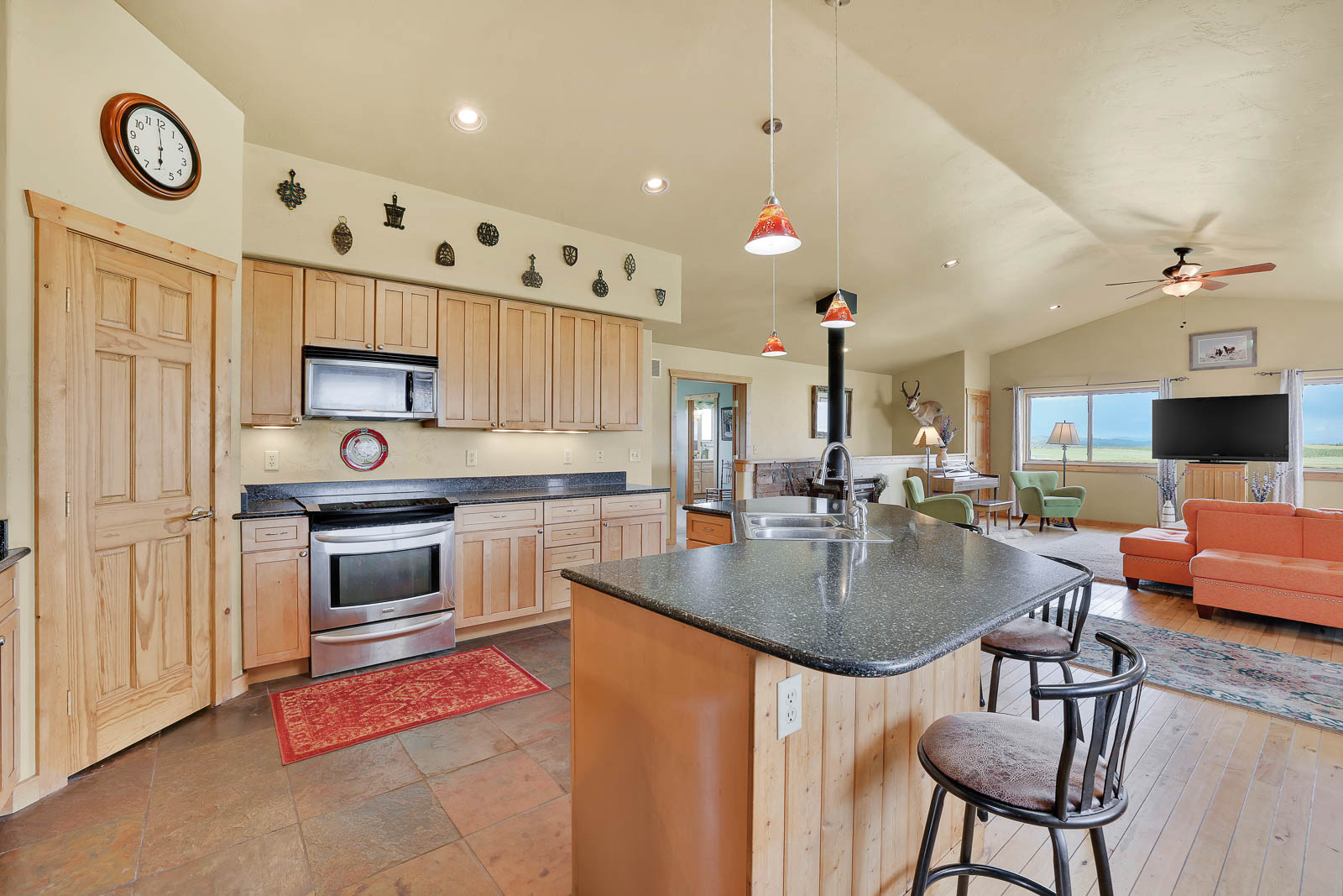 ranch in Colorado for sale house kitchen
