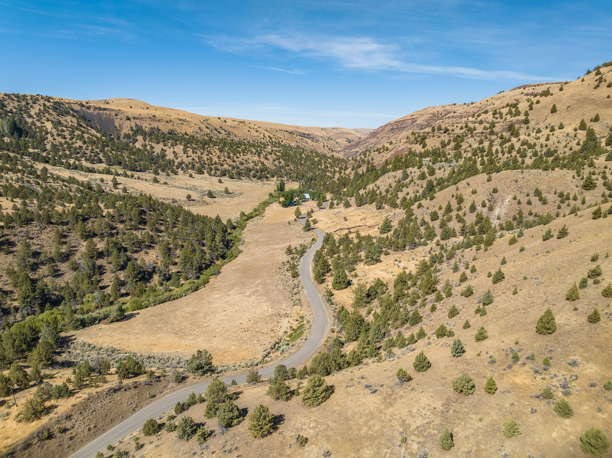 Seven Springs Ranch on Butte Creek Fossil, Oregon