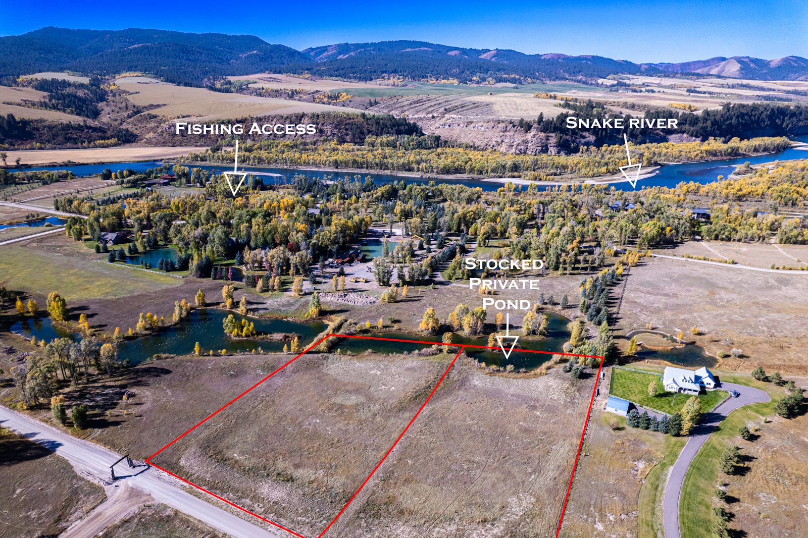 property lines of land for sale near Jackson