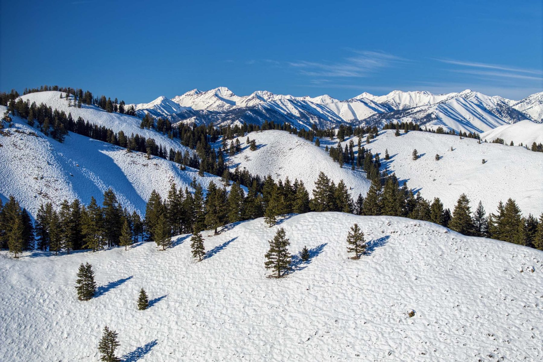 snowy mountain top