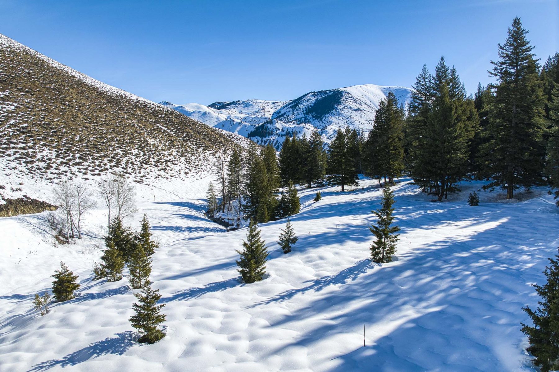 snowy mountain landscape