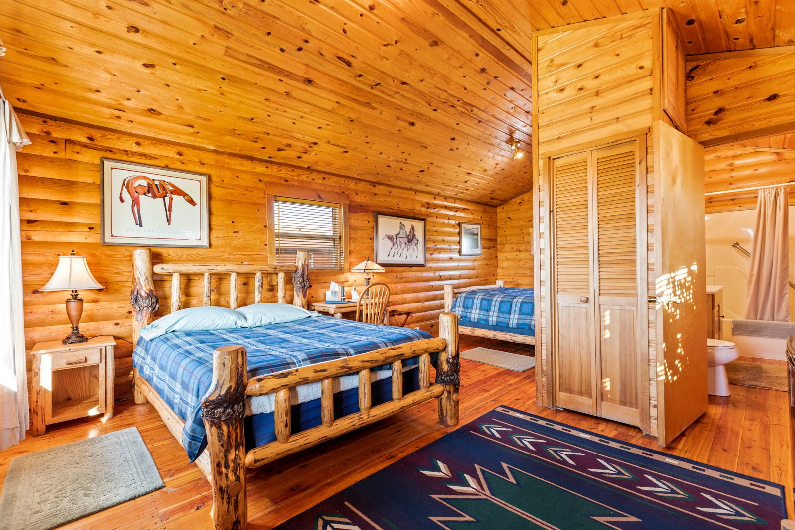 guest cabin interior