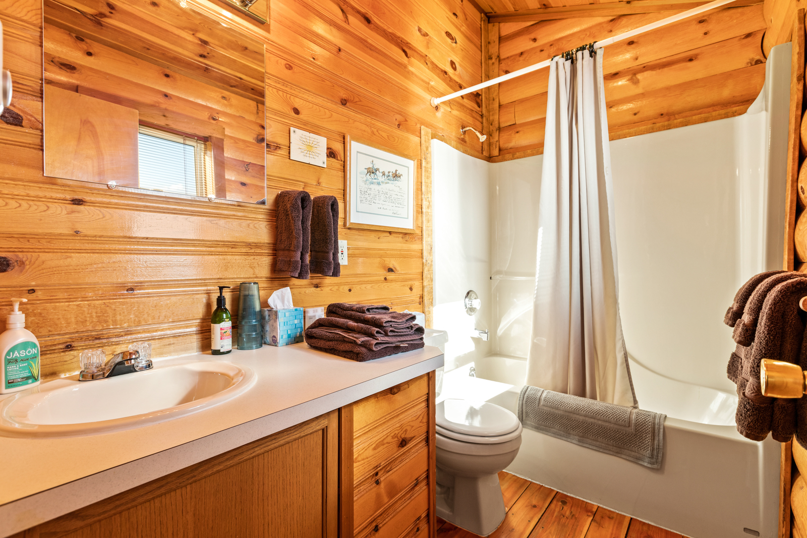 guest cabin bathroom