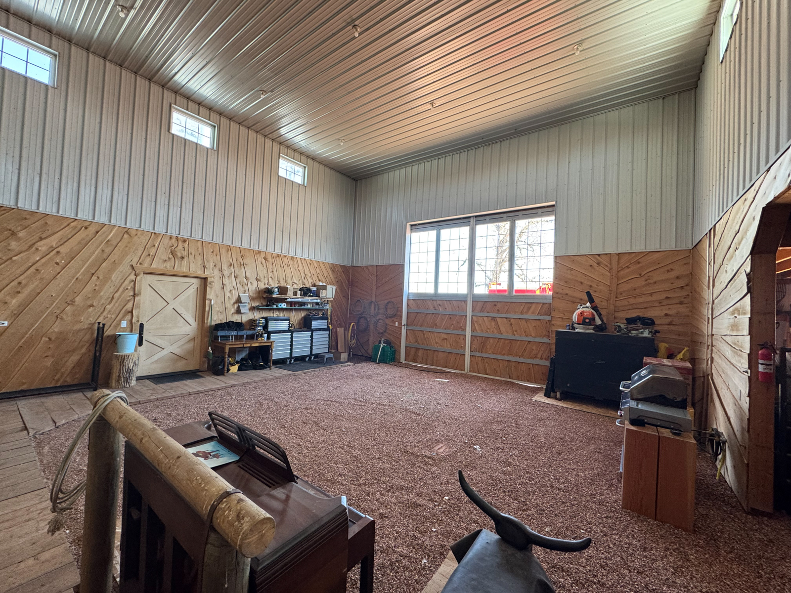 barn interior