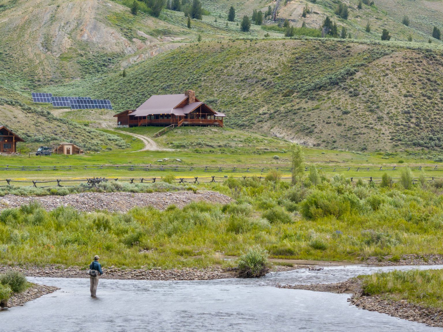 Wyoming Fly Fishing Ranch for Sale | Bull Creek Ranch