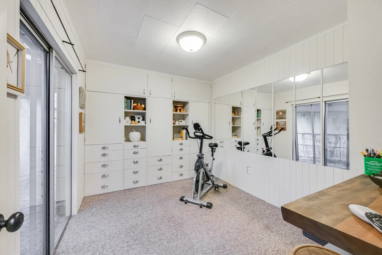 workout area