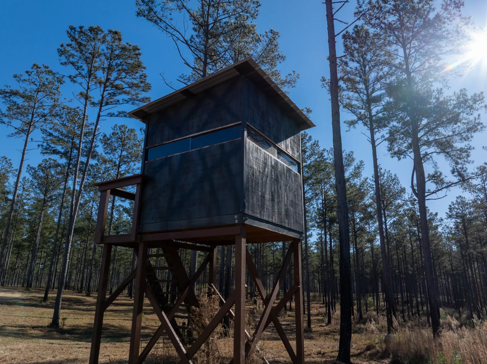 deer blind on farm for sale in Georgia