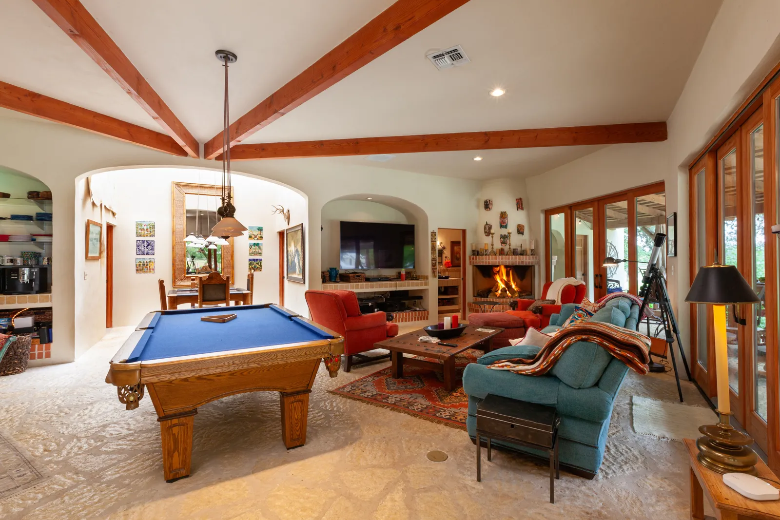 game room interior